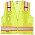 thumbnail image 3 of Radians SV6GM Two Tone Surveyor Class 2 Safety Vest, Medium, High visibility Green, 3 of 3