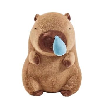 Tachiuwa Capybara Jouet en Peluche avec Retrait de Morve Capybara Jouet Animal Poupée pour Cadeaux