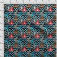 thumbnail image 4 of oneOone Polyester Spandex Aqua Blue Fabric Beach Sewing Material Print Fabric By The Yard 56 Inch Wide, 4 of 4