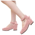 thumbnail image 3 of Kcodviy Children Shoes Thick High Size 4 Toddler Girl Sandals Heel Sandals able Diamond Jelly Sandals for Girls Size 4 Bow Small High Heel Toddler 10 Shoes Girls Princess Sandals, 3 of 6