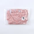 thumbnail image 3 of PMVFHDE Girls Floral Print Long Sleeve Swimsuit Sun Protective Bathing Suit With Matching Hat Pink,7-8 Years, 3 of 8