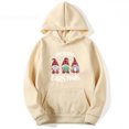 thumbnail image 2 of Pompotops Chandail à Capuche Imprimé de Noël pour Hommes, Manches Longues, en Solde, 2 of 5