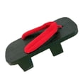 thumbnail image 1 of Japanese Wooden Clogs Halloween Women Flip Flops Non Slip Summer Portable red, 1 of 9