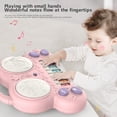 thumbnail image 4 of SPOORYYO Musical Piano Drum Toy, Educational Learning Instrument, Interactive Whack-a-Mole Game, Animal Sounds Feature, Lullabies for Sleep, 4 of 8
