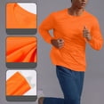 thumbnail image 2 of zfhfof Men's Sun Protection Athletic Shirts Long Sleeve Rash Guard Swim T-Shirts Lightweight Quick Dry Fishing Running Workout Shirts, 2 of 8