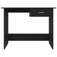 thumbnail image 4 of vidaXL Desk Black 100x50x76 cm Engineered Wood, 4 of 6
