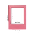 thumbnail image 3 of Magnetic Photo Frame for Wall or Fridge | ABS Plastic, No-Drill , Scratch-Resistant Clear Lens | 6.5x8.8cm | Multicolor | Waterproof, Easy Install Display Stand, 3 of 6
