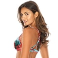 thumbnail image 4 of RELLECIGA Haut de Bikini Rehausseur pour Femme, devant Torsadé, Maillot de Bain à Armatures, 4 of 7