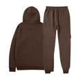 thumbnail image 4 of Mens Long Sleeve, Tracksuit with Hooded Pullover and Elastic Waist, 4 of 5
