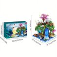 thumbnail image 2 of Peach Pool Assembled Micro Particle Adult High Difficulty Huge Building Blocks, 2 of 4