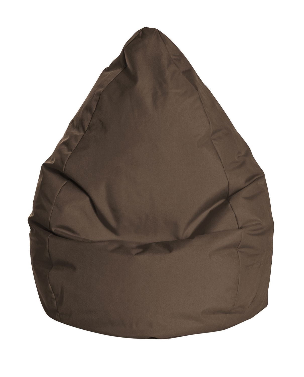Gouchee Home Brava Brown Bean Bag Chair – Water-Repellent Fabric with Polystyrene Bead Filling, Suitable for Adults and Teens, Lightweight & Portable Seating for Bedroom, Dorm or Living Room