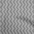 thumbnail image 1 of oneOone Viscose Jersey Gray Fabric Chevron Sewing Material Print Fabric By The Yard 60 Inch Wide, 1 of 5