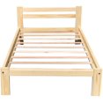 thumbnail image 2 of Amazonas Twin Bed Solid Pine Unfinished with Slats, 2 of 2