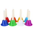thumbnail image 4 of Cloche à Main Jouet Instrument de Musique, Ensemble de Cloches en Métal Colorées pour Enfants, avec Guide de Cloches Musicales pour Apprendre, Processus Amusant pour Jouer en Classe de Musique, 4 of 7
