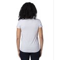 thumbnail image 2 of Ladies' Ultimate Short-Sleeve V-Neck T-Shirt - SILVER - L, 2 of 3