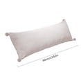 thumbnail image 3 of TIMIFIS Long Pillows Cool Body Pillows For Adults Extra Long Pillows For Bed Shredded Foam Full Pillows Pillowcase + Pillow Core--Zipper Type New Home Essentials, 3 of 7