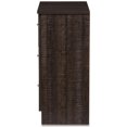 thumbnail image 4 of Pemberley Row Wood Espresso Storage Chest Rectangular 3-Drawer 27.77"H x 23.4"W x 12.48"D, 4 of 6