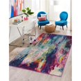 thumbnail image 1 of Unique Loom 3140968 Tapis Rectangulaire Chromatique Coucher de Soleil 8 x 10 Pi, Multi Couleur, 1 of 1