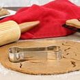 thumbnail image 3 of Stainless Steel Dog Bone Moulds for Baking Cookies Pastries Dough and Vegetables - Versatile Kitchen Baking Tools, 3 of 3
