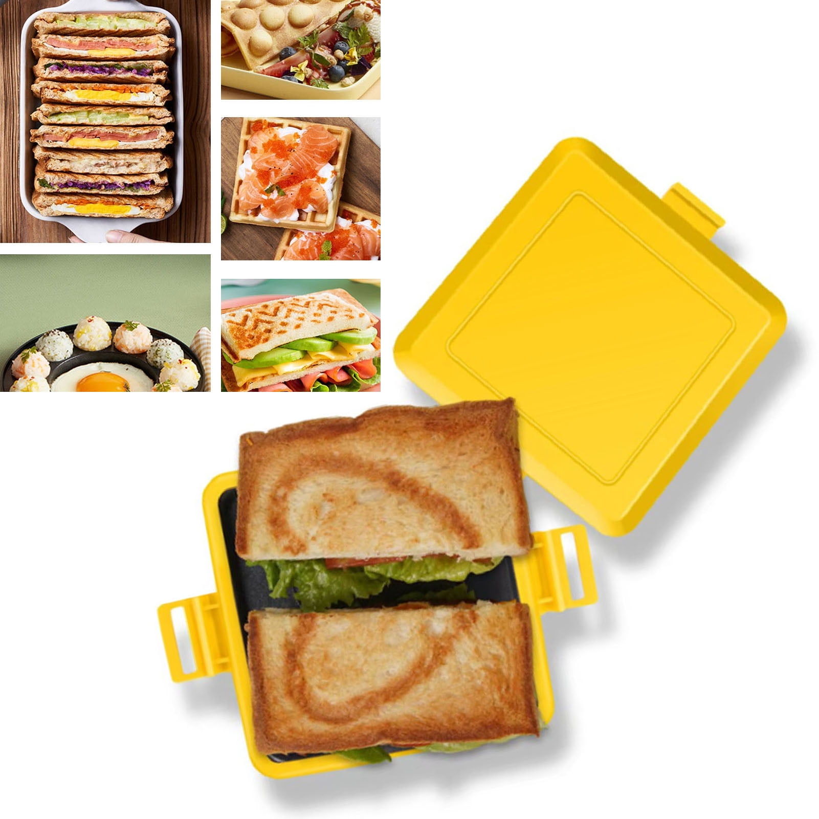 Microwave Grill Tray Crisper, Time Saving Breakfast Maker, Fast Cooking, Non Stick Plate, Cooking Enthusiasts Favorite, For Kitchen Snacks, with Microwave Safe Alloys