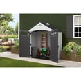 thumbnail image 3 of Suncast Weather-Resistant Vista 28 sq ft Storage Shed  – Multi-Wall Resin Construction, 3 of 6
