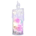 thumbnail image 2 of LSLJS LED Simulation Electronic Candle Ins Transparent Rose Small Night Light Bedroom Bedside Girl Heart Decoration Decorations, Home Accessories, 2 of 3
