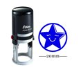 thumbnail image 1 of STAR Design Round Self Inking 20mm Kids Teacher Stamp Personalized Custom Shiny Rubber Stamp, 1 of 1