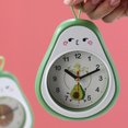 thumbnail image 3 of Cartoon Fruit Alarm Clock,Fashionable Decorative Ornaments Desk Alarm Clock Clear Display Cartoon Fruit Alarm Clock Student Desk Clock Decoration for Children with Desk Clock, 3 of 7