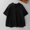 🔥 Black, variant on Sentmoon Athletic Tops for Women Short Sleeve Crew Neck Clothing Button Down Linen Regular Fit Breathable Women's T Shirts with Pockets Fashion Hawaii