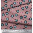 thumbnail image 3 of Soimoi Poly Georgette Fabric Dart Board Sports Printed Fabric 1 Yard 42 Inch Wide, 3 of 3