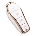 thumbnail image 2 of Housse de Protection pour Clé Auto, Protecteur, Étui de Clé de Voiture en TPU pour Atto 3, Remplacement, Haute Qualité, Blanc, 2 of 8