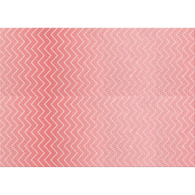 Ahgly Company Tapis d'Intérieur Rectangulaire Transitionnel Rose Lavable à la Machine, 2 Pieds x 5 Pieds