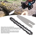 thumbnail image 4 of Mini Chain Guide Bar Combo, Manganese Steel, Faster Speed,and Wear  Gear Teeth, Heat Treated and Hardened Rivets, Lightweight, Long Life,  Cutting, 4 of 8