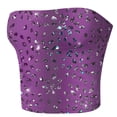 thumbnail image 4 of Tube Tops, Womens Printed Strapless Yoga Exercise Chest Wrap Pullover, 4 of 4