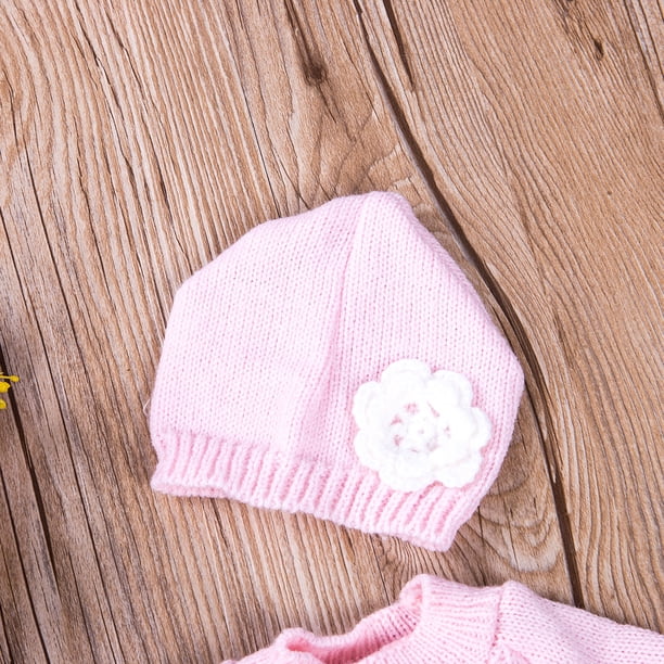 Robe d'automne avec épaules dénudées et cardigan pour poupées de 18 pouces - France