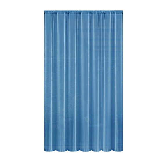 SLYNSHome Rideaux d'Extérieur pour Patio Imperméables, Résistants aux UV et à la Décoloration, Rideaux Bloquant le Soleil pour l'Intimité de la Véranda avant, Cour - Bleu