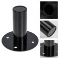 thumbnail image 1 of OULII 2 Pcs Iron Speaker Base Speaker Amplifier Stands Black for Studio Use, 1 of 8