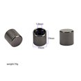 thumbnail image 4 of Becaristey 3pack/lot Guitar S Sound With Top Metal Guitar Knobs Easy To Install Size Tone Control Knobs Style A 1Set, 4 of 6