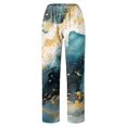 thumbnail image 4 of Women Pants Bell Bottoms Multi Colored Slim Trousers Ladies Work Leggings, 4 of 4