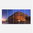 thumbnail image 2 of Sunset on the Matala Beach Greece - Seashore Canvas Art Print, 2 of 3