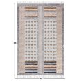 thumbnail image 2 of Casavani Hand Block Printed Cotton Brown Area Rugs 7'x10' Area Rugs for Living Room & Dining Room, 2 of 5