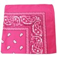 thumbnail image 1 of Qraftsy Extra Large Edition Kerchiefs Cotton - Paisley and Solid  (Paisley Hot, 1 of 2