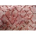 thumbnail image 4 of oneOone Cotton Silk Peach Fabric Texture & Triangle Geometric Sewing Material Print Fabric By The Yard 42 Inch Wide, 4 of 4