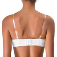 thumbnail image 1 of INSPIRE CHIC Women's Non-Slip Clear Bra Strap Replacement Invisible Shoulder Straps, 1 of 5