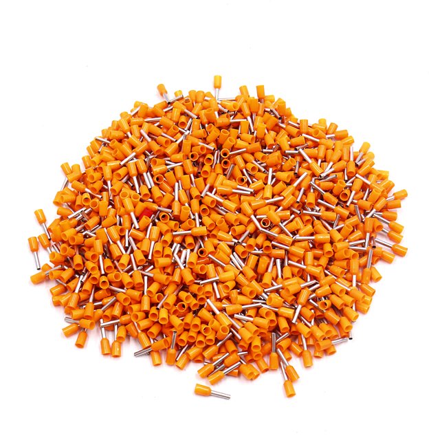 Unique Bargains 1000pcs AWG18 1mm2 Ferrules de Fil d'Extrémité de Cordon Isolées pour Automobiles