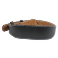 thumbnail image 2 of Widen Weight Lifting Belt, High Fit Steel Double Buckle Waist Protective Belt Strengthen Muscles  for Rowing Black,Brown, 2 of 8