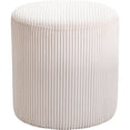 thumbnail image 3 of Meridian Furniture Roy Beige Ottoman/Stool, 3 of 7