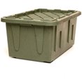 thumbnail image 2 of HOMZ Durabilt 27 Gallon Heavy-Duty Storage Tote with Lid (2 Pack), 2 of 12