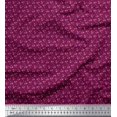 thumbnail image 1 of Soimoi Modal Satin Fabric Flower Artistic Fabric Prints by Yard 42 Inch Wide, 1 of 3