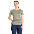 thumbnail image 1 of George Women's Side Ruched Tee, 1 of 6
